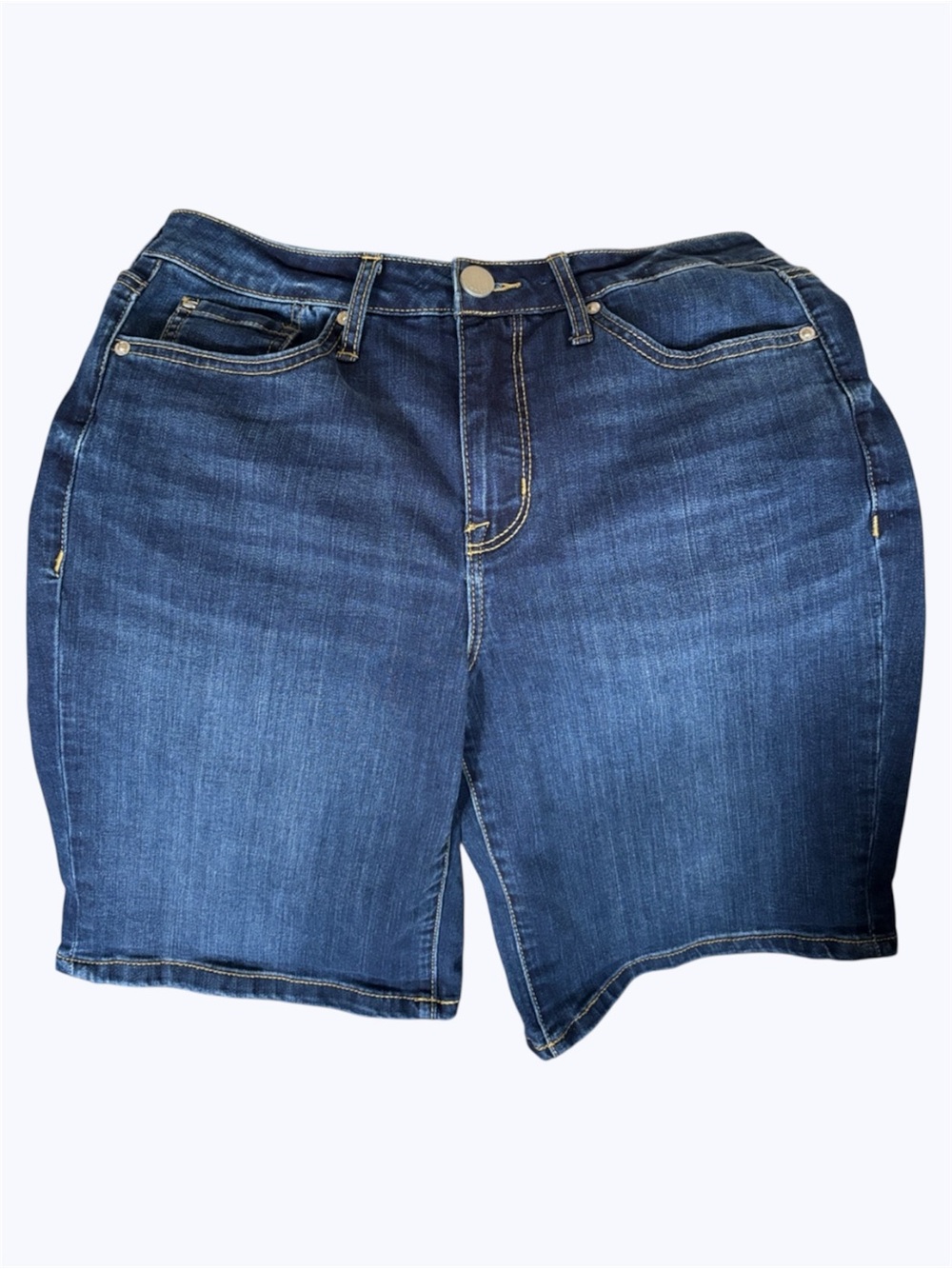 Seven7‎ shorts women’s size 10 blue Bermuda sunset